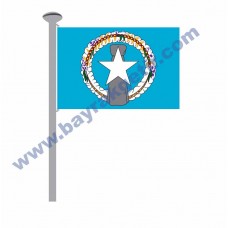 NORTHERN MARİANA GÖNDER BAYRAK 50x75 ( EBAT SEÇİNİZ )